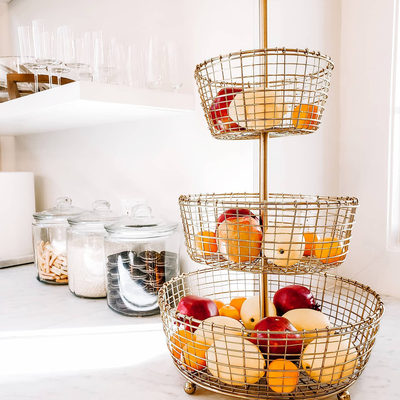 Bendt 2-Tier Iron Fruit Basket - image 6 of 10