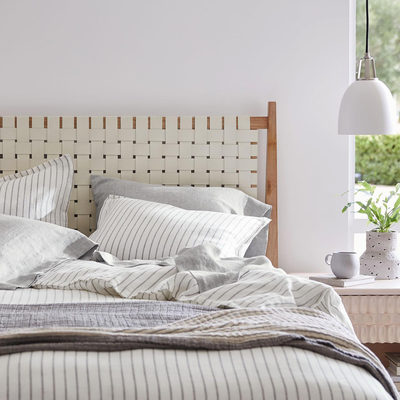 90"x90" Organic Cotton Gauze Throw Grey - image 7 of 8