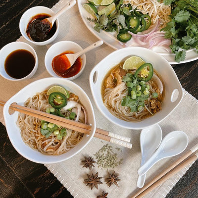 6.5" Kai Noodle Bowl with Chopsticks - image 9 of 11