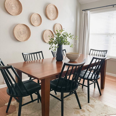 Basque 82"-118" Weathered Light Brown Solid Wood Extendable Dining Table - image 20 of 20