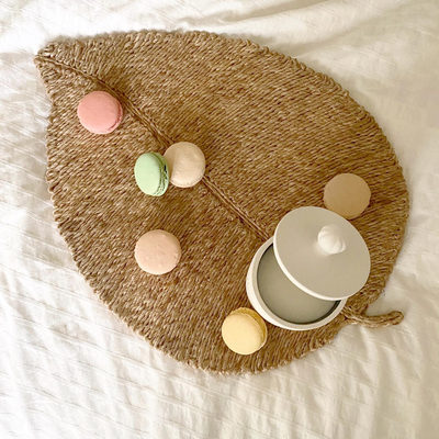 Woven Fiber Leaf Placemat - image 3 of 7