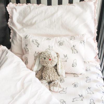 Organic Bunny Toddler Sheet Set - image 11 of 13