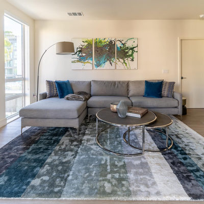 Petite Brass Adjustable Arc Floor Lamp 71" - image 6 of 10