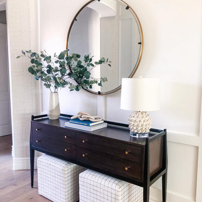 Large Faux Silver Dollar Eucalyptus Stem - image 6 of 8