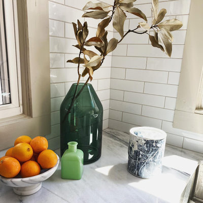 French Kitchen Marble Fruit Bowl - image 14 of 16