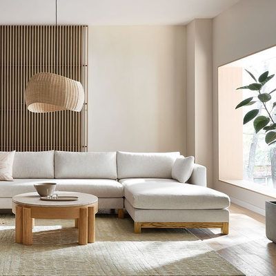 Oasis Round Wood Coffee Table - image 8 of 10