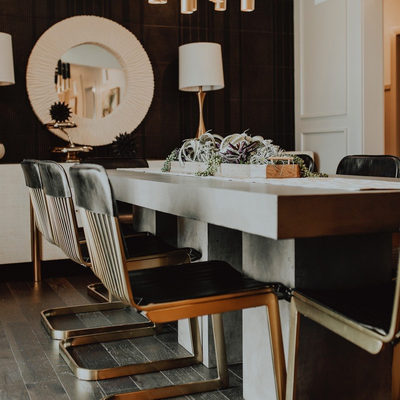 Rake Black Leather Chair by Kravitz Design - image 10 of 13