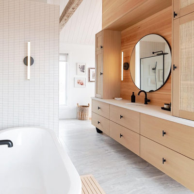 Rubber-Coated White Toilet Brush - image 1 of 5