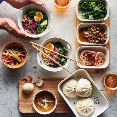 Oven-to-Table Oval Serving Bowls with Oval Platter - image 6 of 7