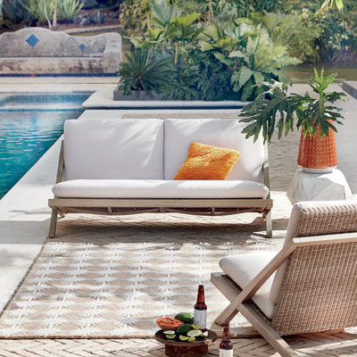 Lecco Teak Outdoor Chair - image 11 of 14