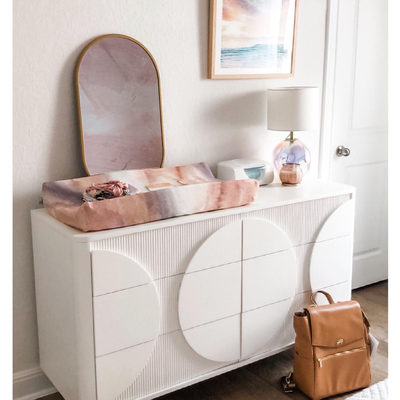 Roselle White Wood Wide 6-Drawer Dresser - image 11 of 13