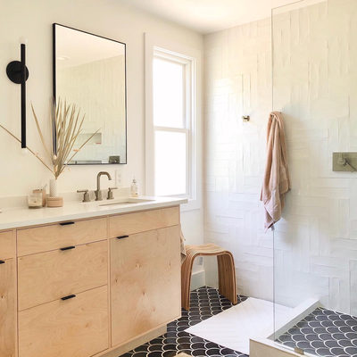 Infinity Black Rectangular Wall Mirror 24"x36" - image 12 of 13