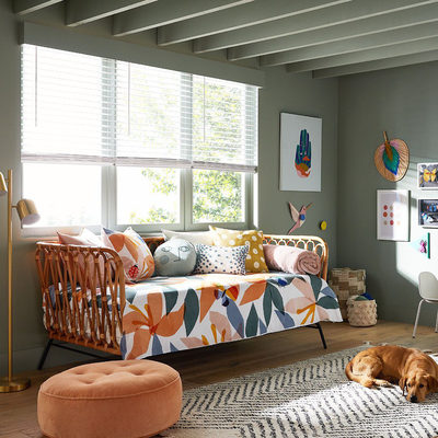 Blue Pom Pom PIllow - image 13 of 14