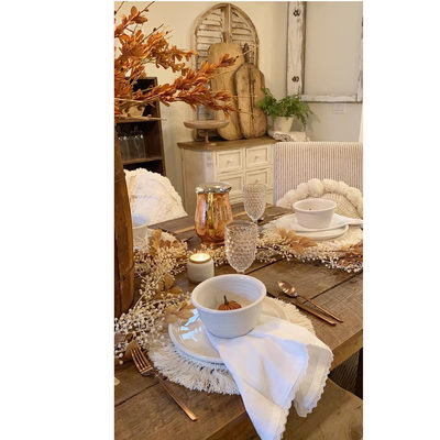 Farmhouse White Cereal Bowls, Set of 4 - image 6 of 10