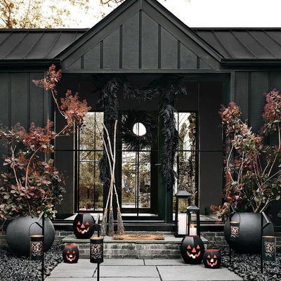 Large Pumpkin Halloween Lantern - image 14 of 16