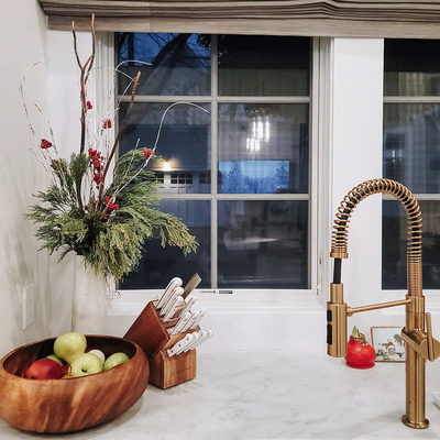 Tondo 8.5" Acacia Wood Salad Serving Bowl - image 9 of 12