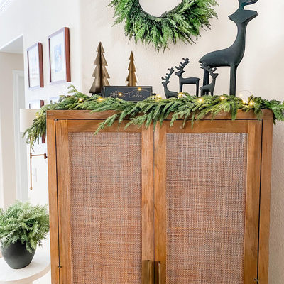 Wood Reindeer Holiday Decoration 9" - image 10 of 11