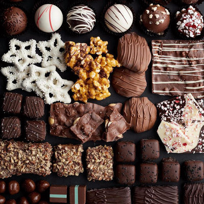 White Snowflake Pretzels in Gift Tin - image 8 of 10