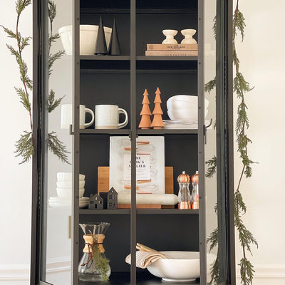 Casement 66" Black Credenza - image 16 of 18