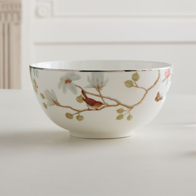 Chelsea Floral Cereal Bowl by Goop + Reviews | CB2