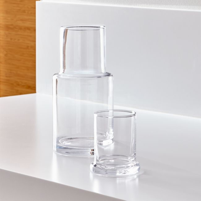 Clear Glass Carafe + Reviews