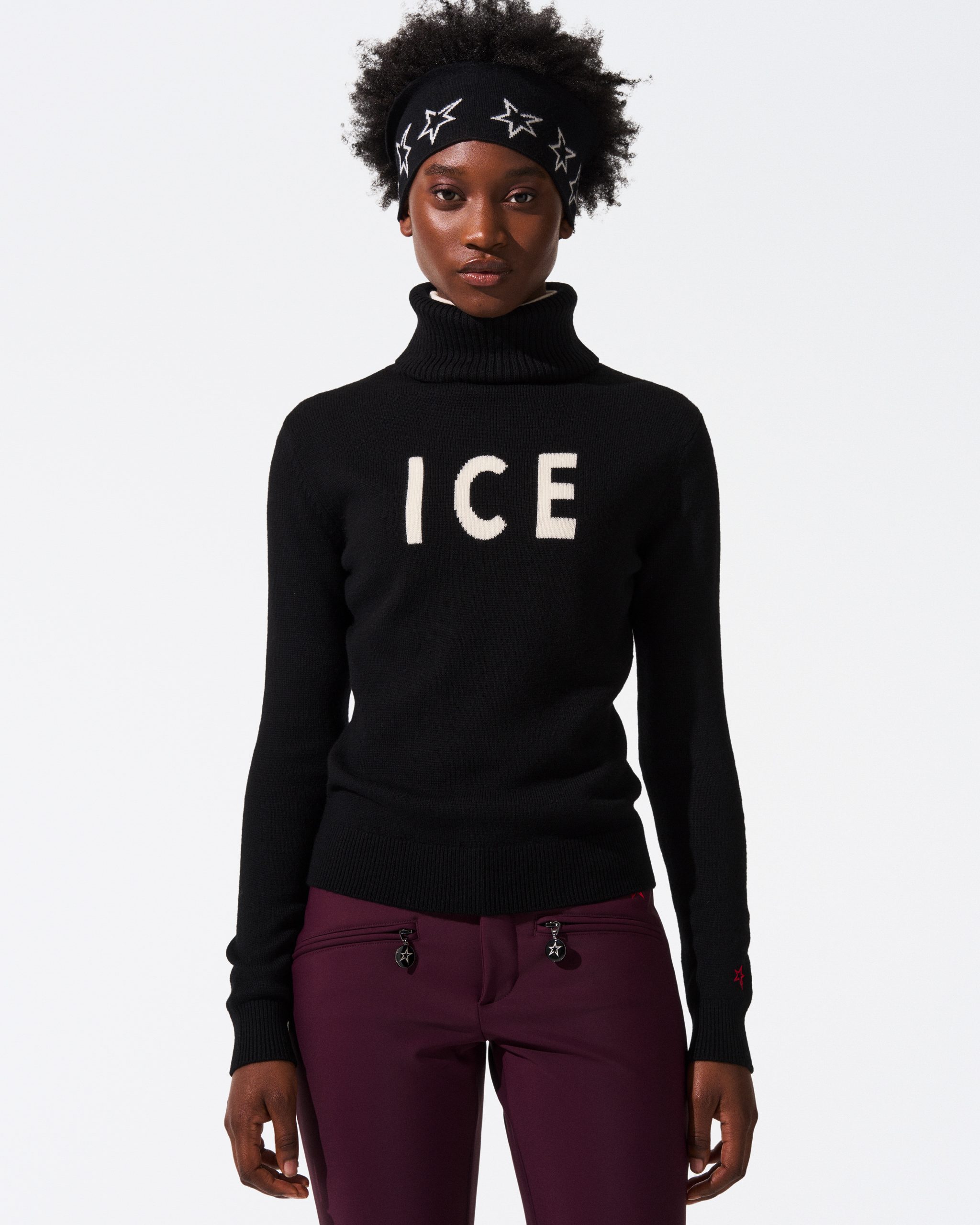 Ice Merino Wool Turtleneck Sweater | Perfect Moment